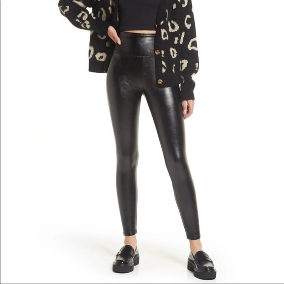 BP. Faux Leather Leggings - Picture 1 of 9